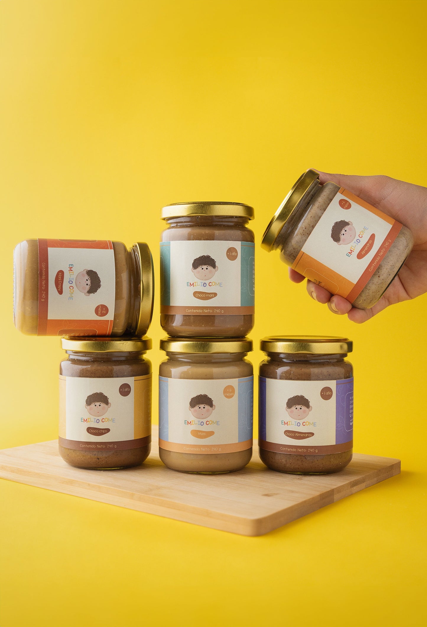 NUEVO SIX PACK DE CREMAS DE 240GR