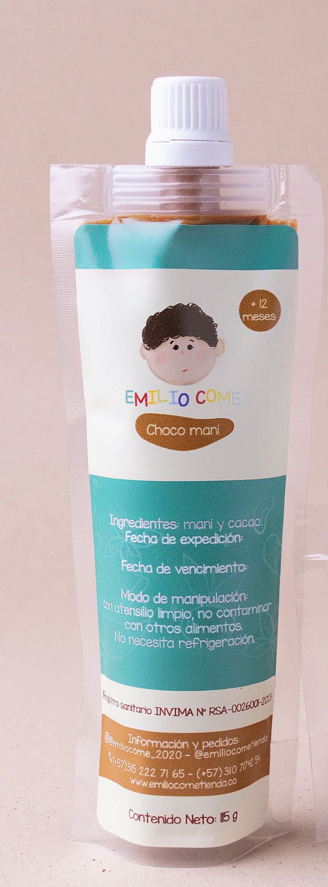CREMA DE CHOCO MANI 115GR