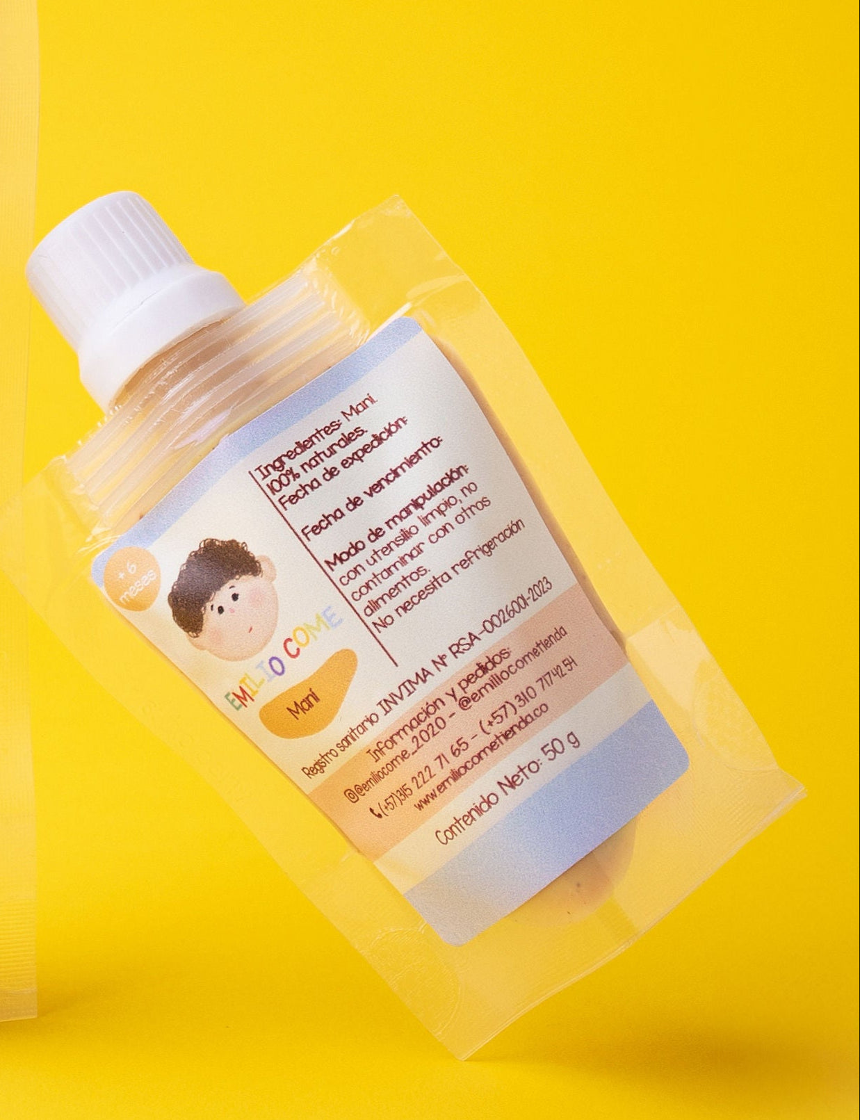 CREMA ESPARCIBLE DE MANÍ 50GR