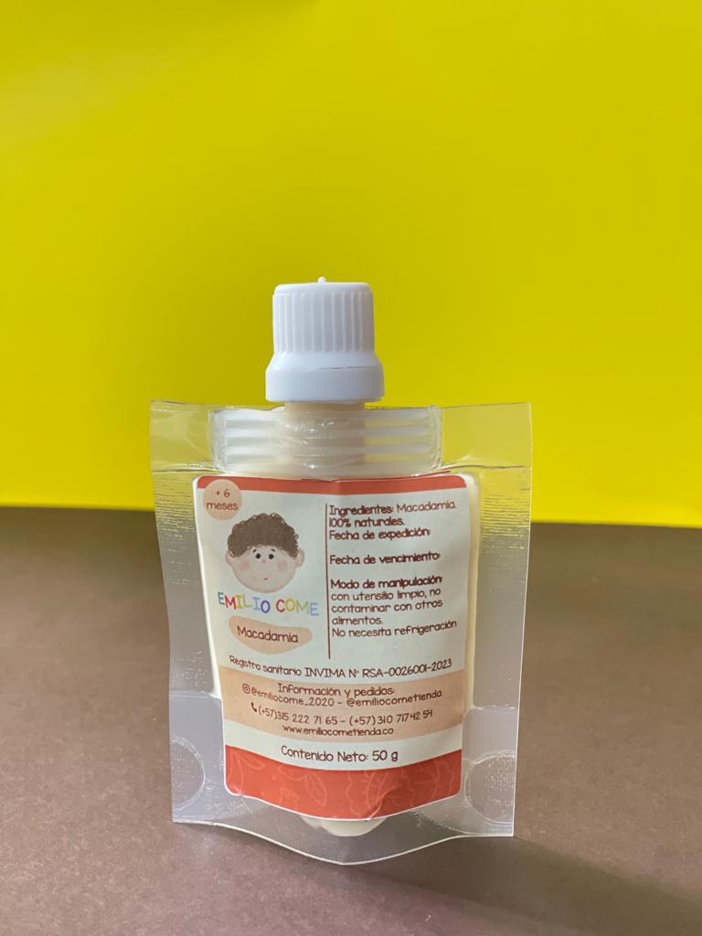 CREMA ESPARCIBLE DE MACADAMIA 50GR