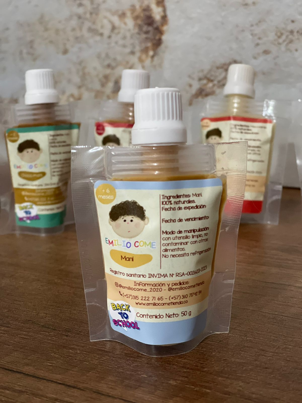 CREMA ESPARCIBLE DE MANÍ 50GR