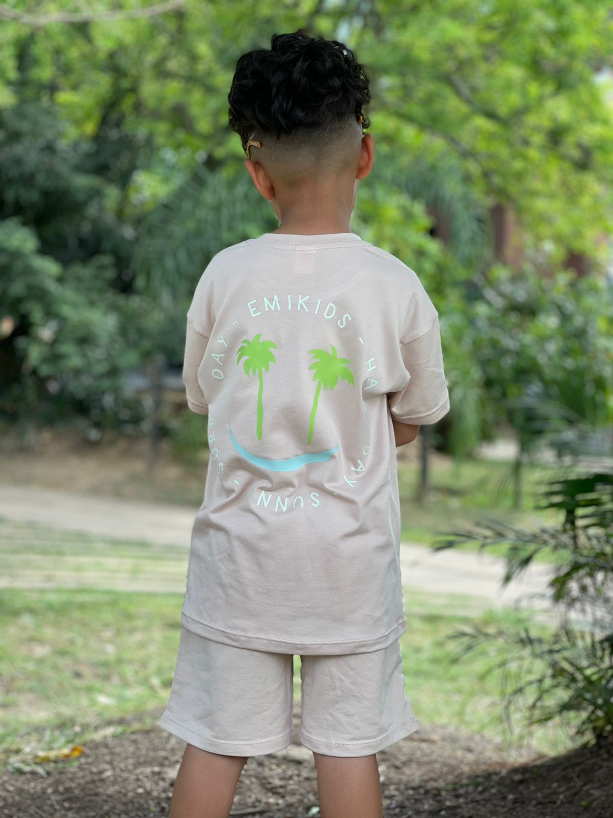 Set niño color caqui