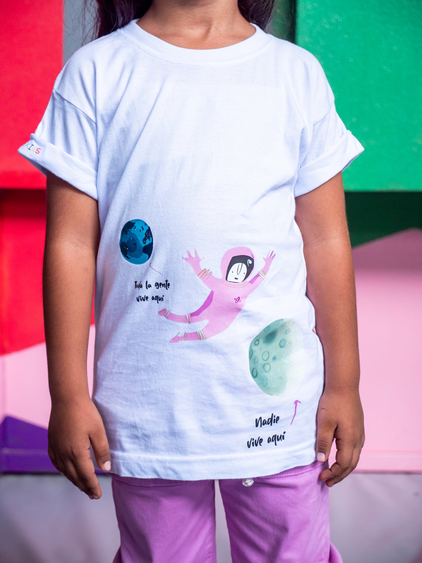 Camiseta astronauta