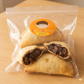 Empanadas rellenas de choco manì y trozos de chocolate al 70%