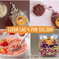 4 paquetes surtidos de cereal quinoa pop 200gr