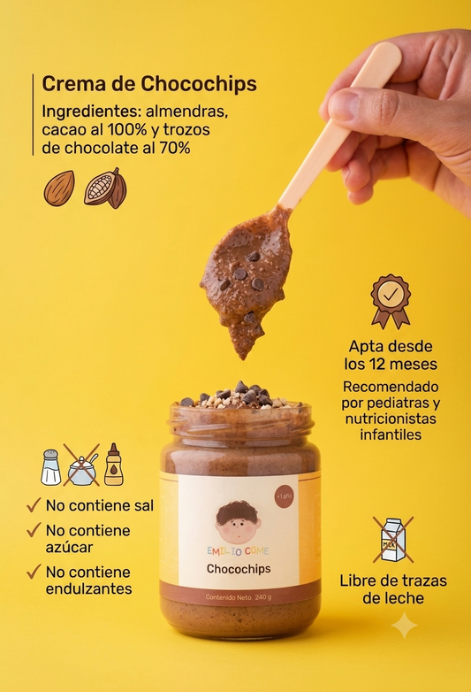 Crema Esparcible de Choco Chips 240GR