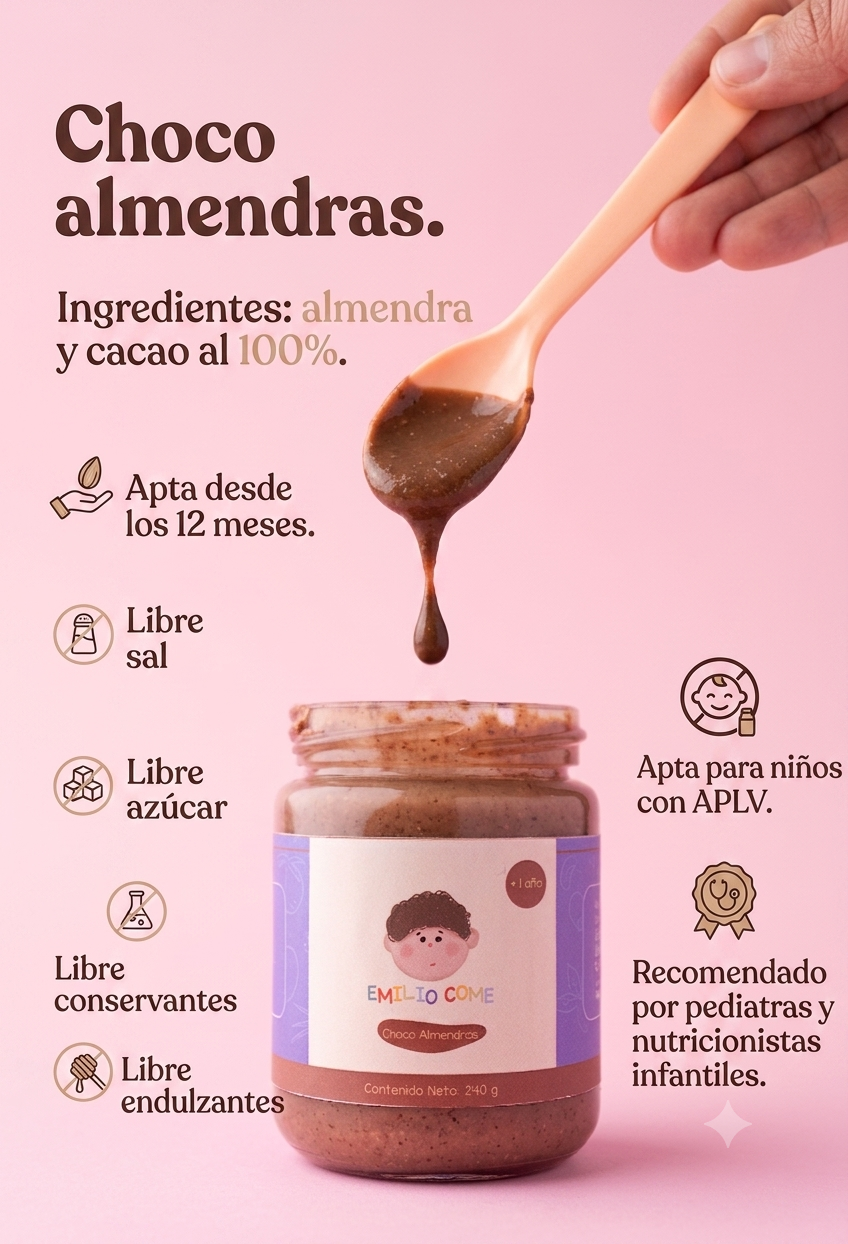 Crema Esparcible de Choco Almendra 240GR