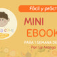 MINI EBOOK PARA 1 SEMANA DE SNACKS / NUEVO LANZAMIENTO