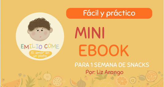 MINI EBOOK PARA 1 SEMANA DE SNACKS / NUEVO LANZAMIENTO