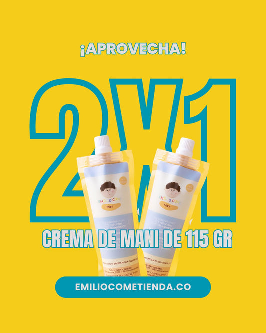 PROMOCIÓN 2X1 CREMA DE MANI 115GR